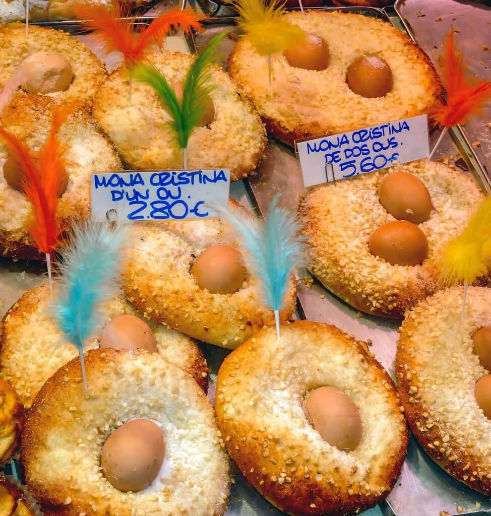 Classical Easter Cake of the Barcelona area