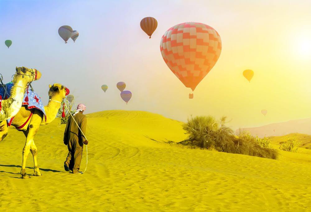 Hot air ballon dubai