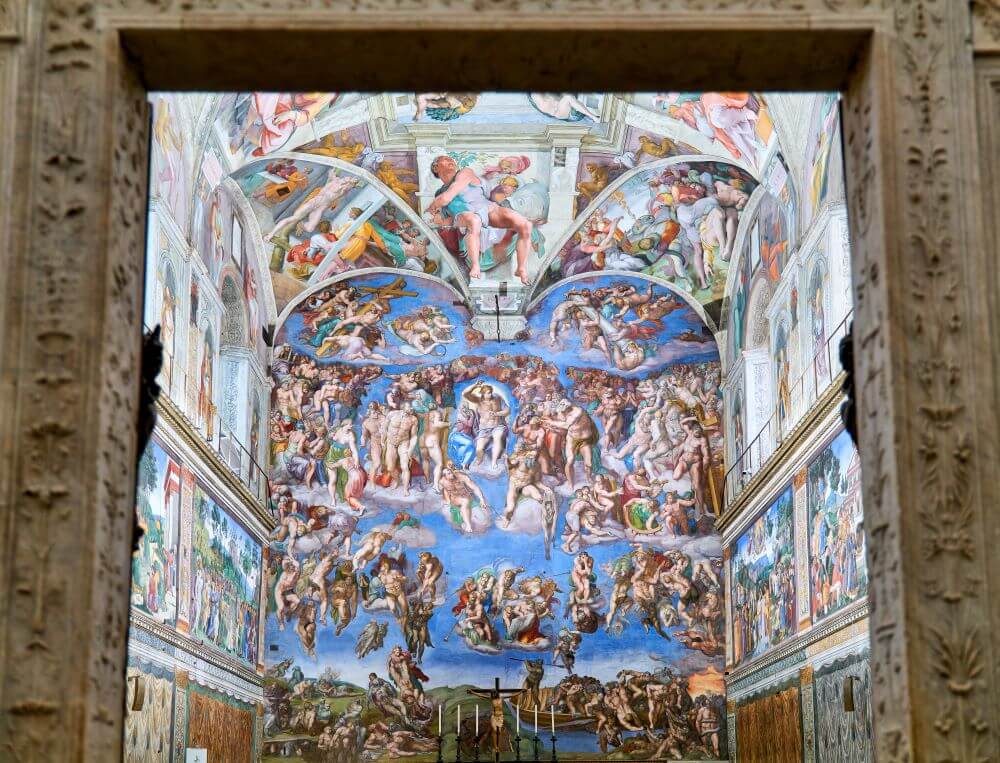 Sixtinische Kapelle von Michelangelo