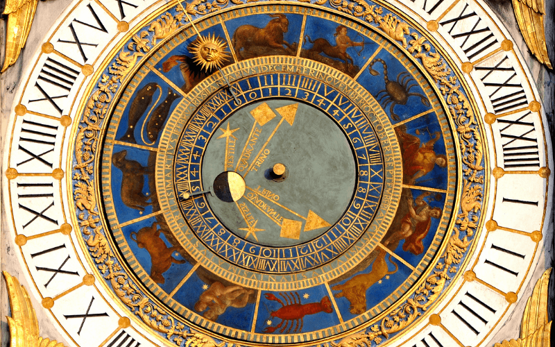 Astrological Clock of the Torre dell'Orologio in Brescia