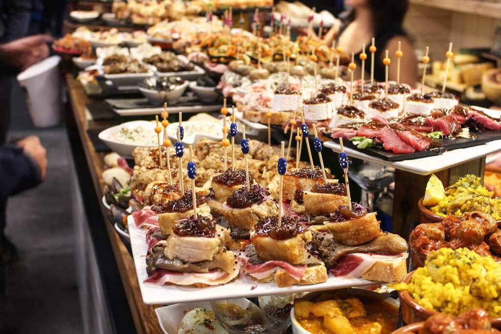 Pintxos from Basque Country